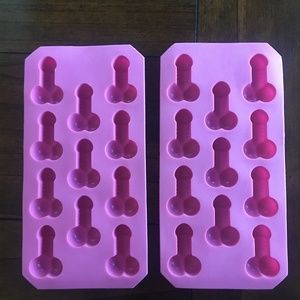 Silicone Ice Cube/Fondant Molds - Set of 2